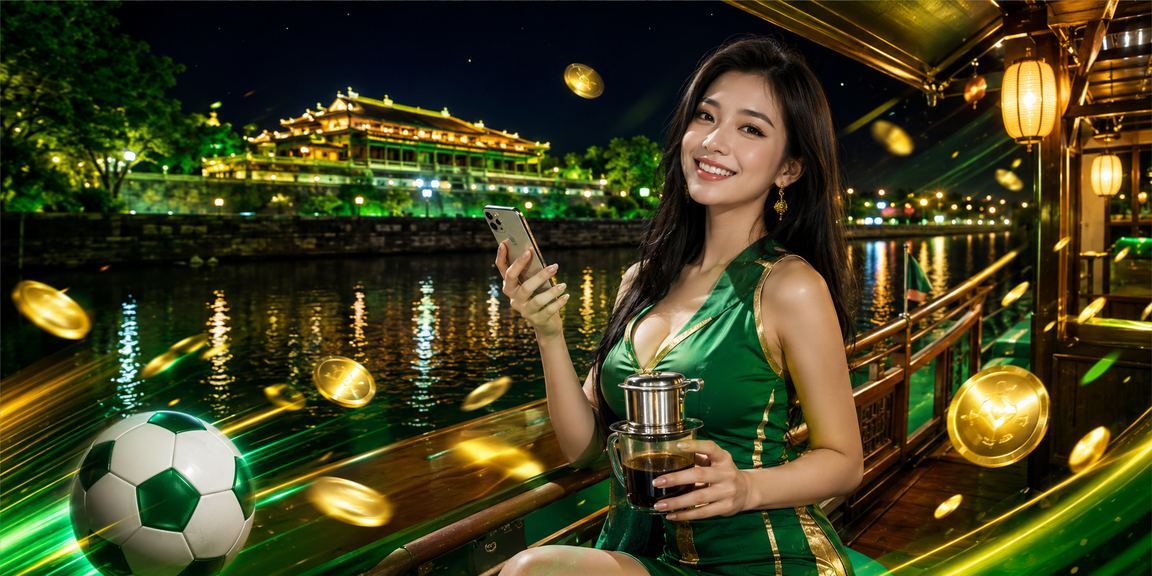 Người dùng tại Huế xem kèo bóng đá và theo dõi tỷ lệ cược qua điện thoại bên ly cà phê